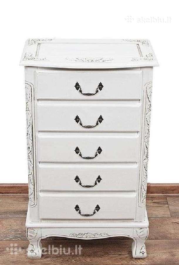 Nauji klasikiniai drožinėti šviesūs baldai - nuotraukos Nr. 17