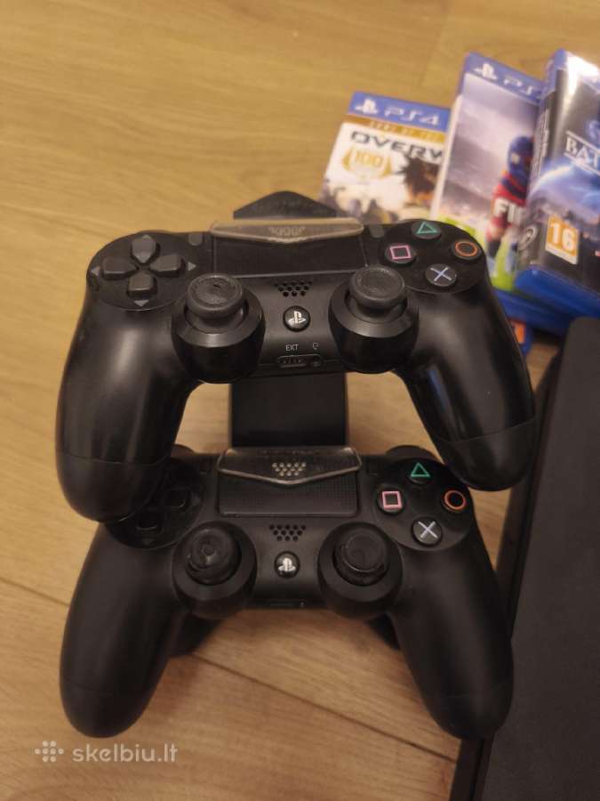 Ps4 Slim 1tb + 11 žaidimų - nuotraukos Nr. 2