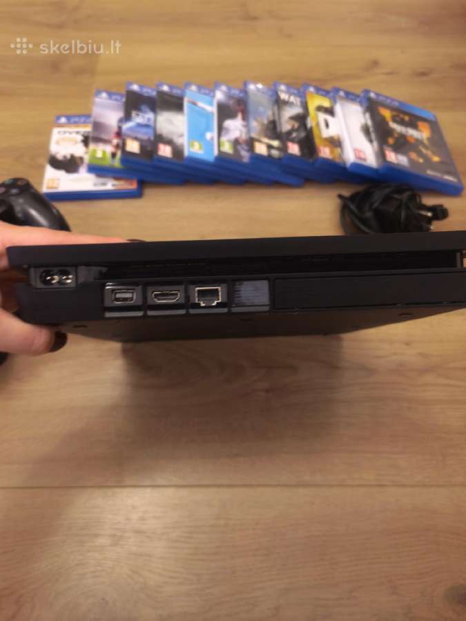 Ps4 Slim 1tb + 11 žaidimų - nuotraukos Nr. 4