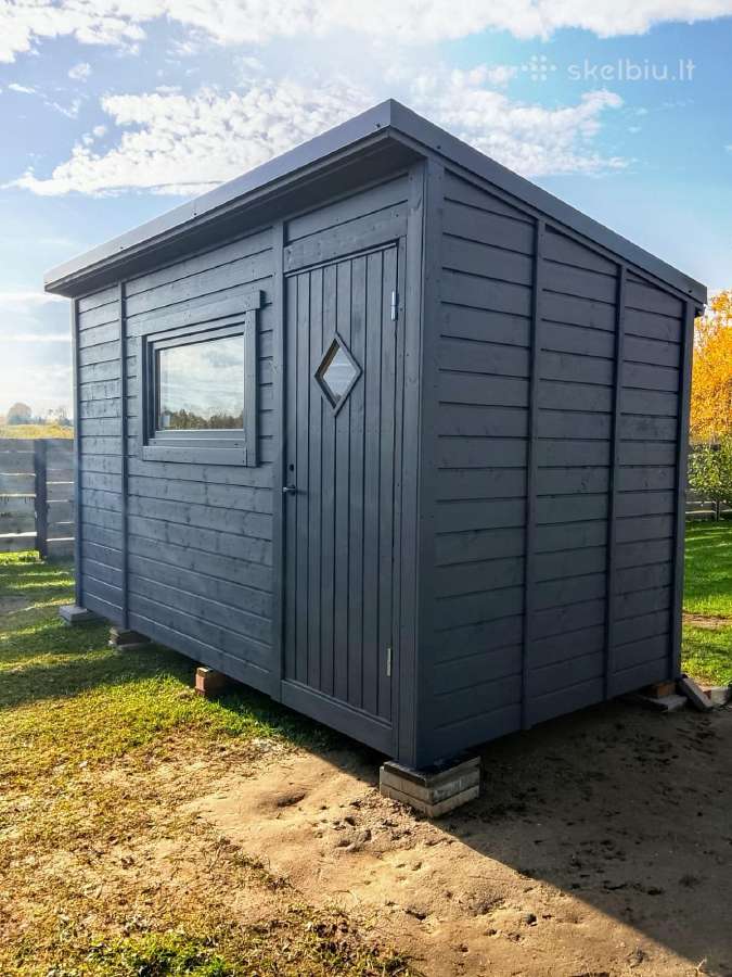 Sandėliukai - Apšiltinti Mediniai Sandėliukai - nuotraukos Nr. 19