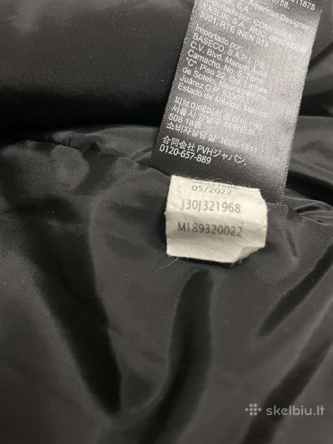Calvin klein teddy bear vyriška striukė - nuotraukos Nr. 8