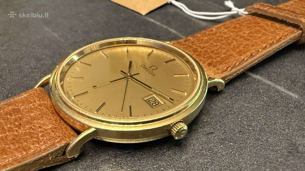 Omega De Ville 18k Gold - nuotraukos Nr. 10