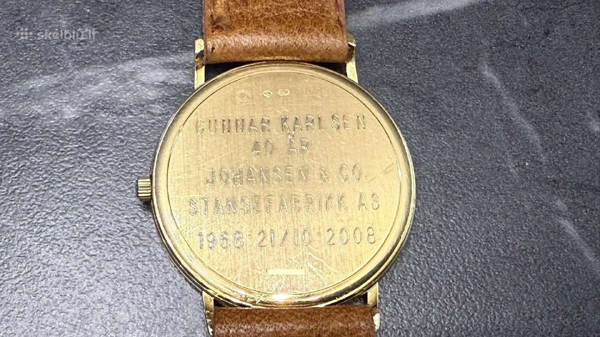 Omega De Ville 18k Gold - nuotraukos Nr. 16