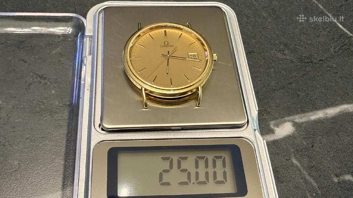 Omega De Ville 18k Gold - nuotraukos Nr. 18