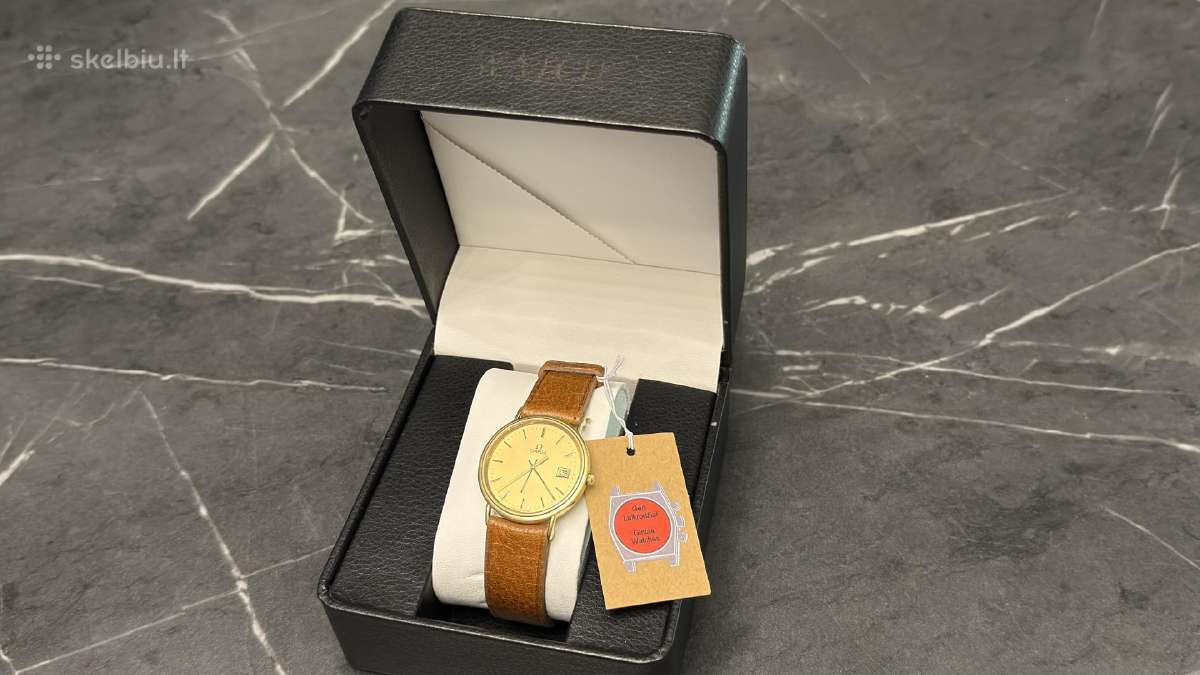 Omega De Ville 18k Gold - nuotraukos Nr. 25