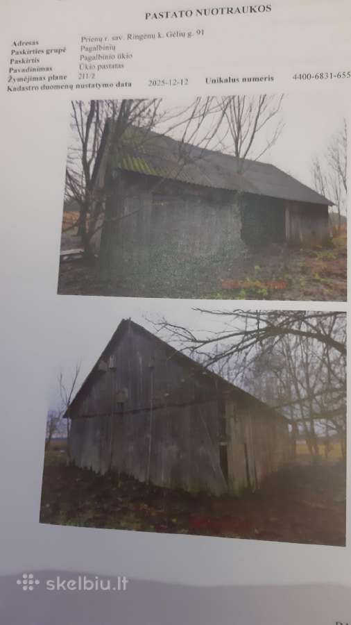 Parduodu apleistą sodybą su žeme 3,5ha. ir 2,58ha - nuotraukos Nr. 8