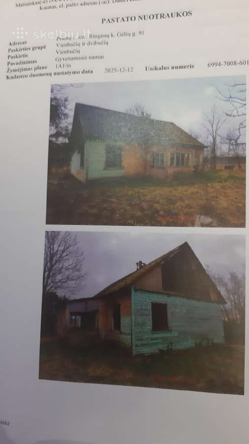 Parduodu apleistą sodybą su žeme 3,5ha. ir 2,58ha - nuotraukos Nr. 9