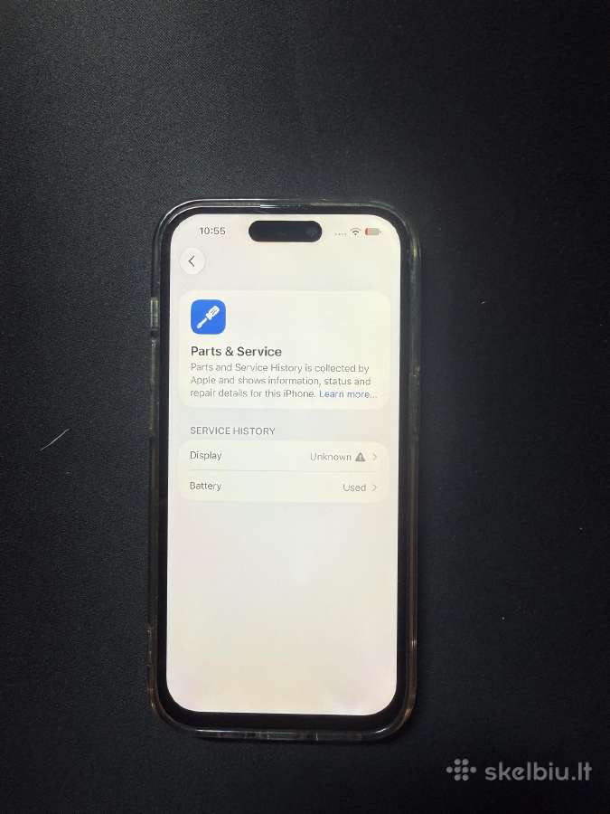 iPhone 14 Pro 128gb (Space Black / Tamsiai pilkas) - nuotraukos Nr. 3