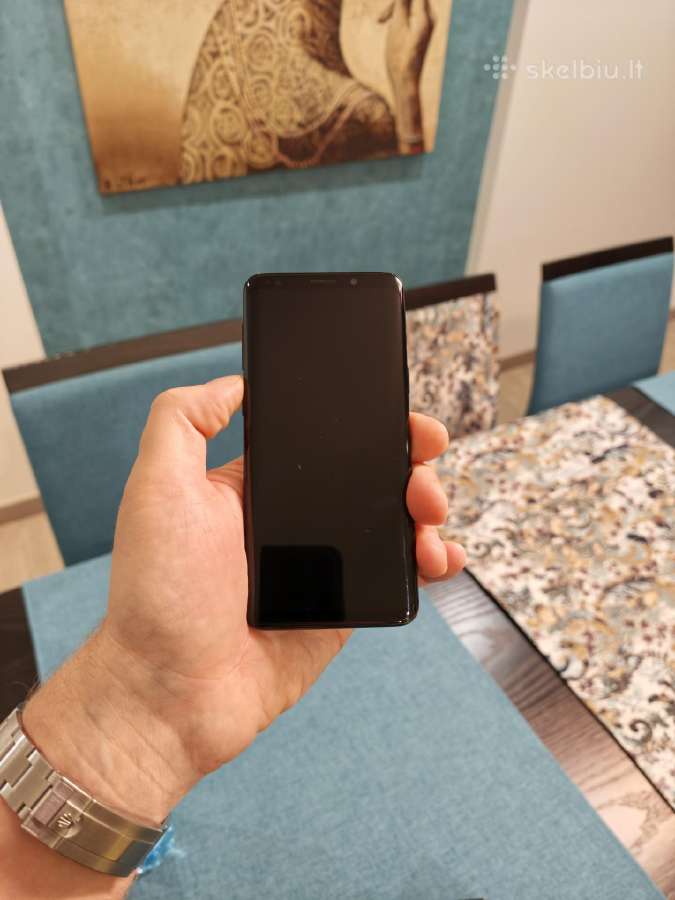 Samsung Galaxy S9 juodas 64gb - nuotraukos Nr. 2