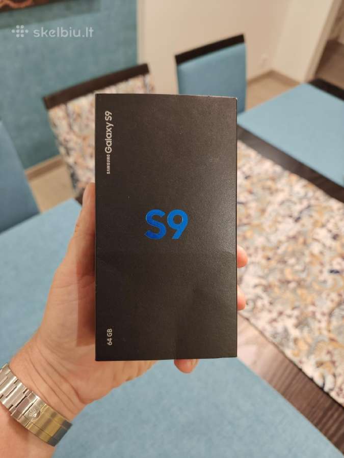 Samsung Galaxy S9 juodas 64gb - nuotraukos Nr. 3