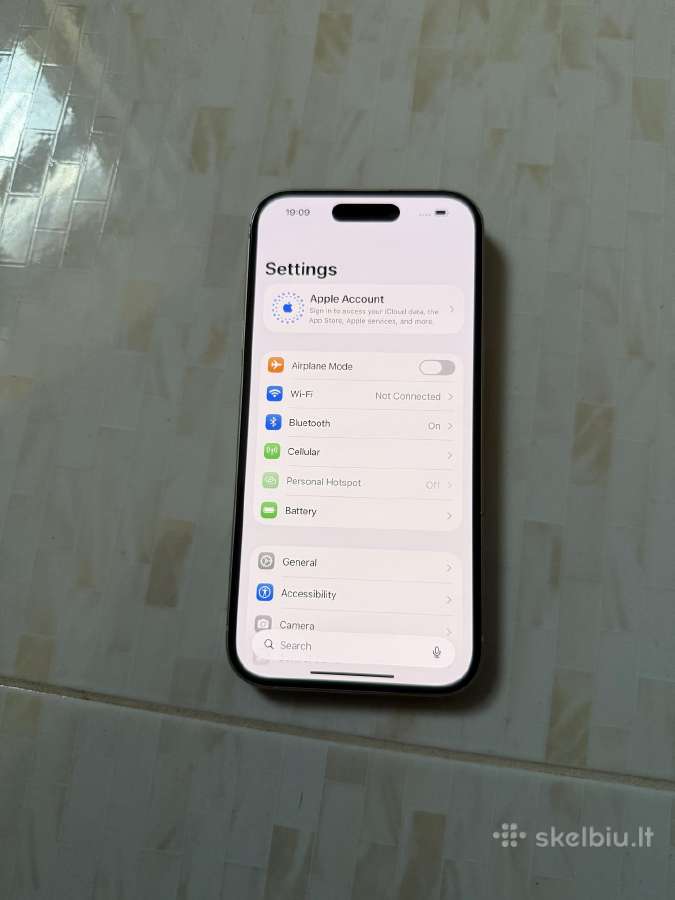 iPhone 15 128gb Yellow - nuotraukos Nr. 4