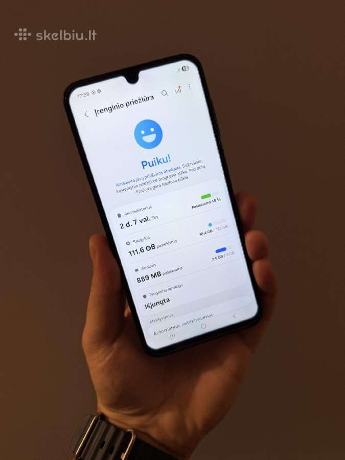 Samsung A16 5G 128 GB - nuotraukos Nr. 5