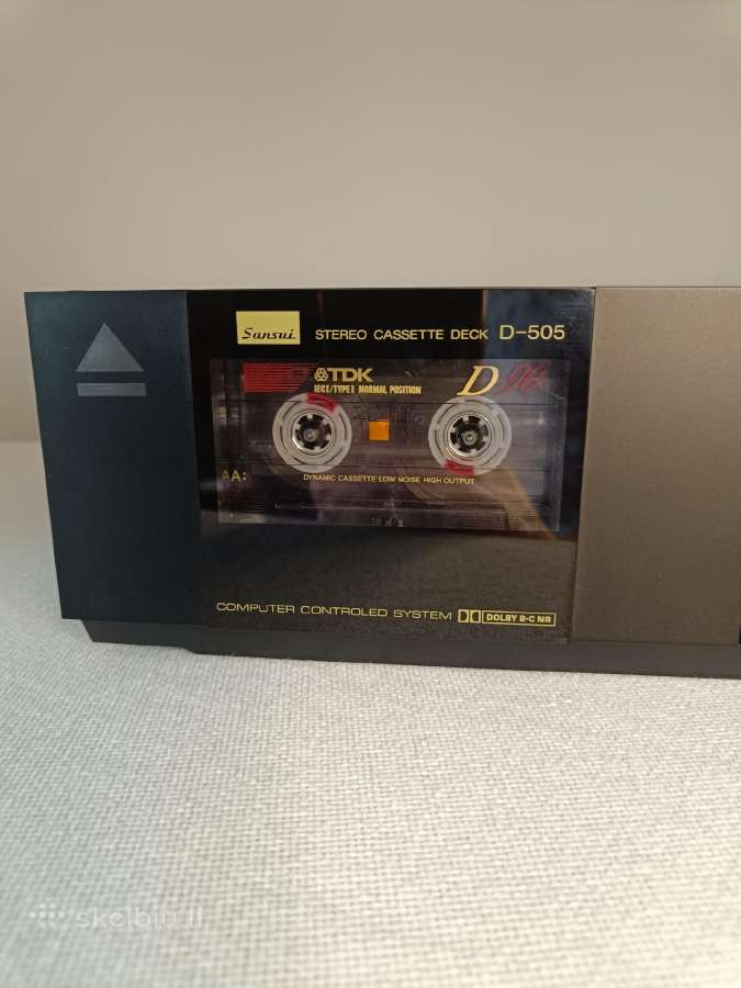 Sansui D-505 – kasetinis - nuotraukos Nr. 2
