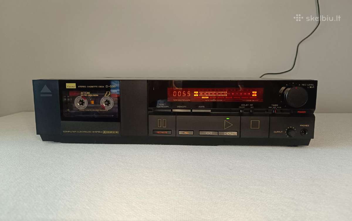 Sansui D-505 – kasetinis - nuotraukos Nr. 5