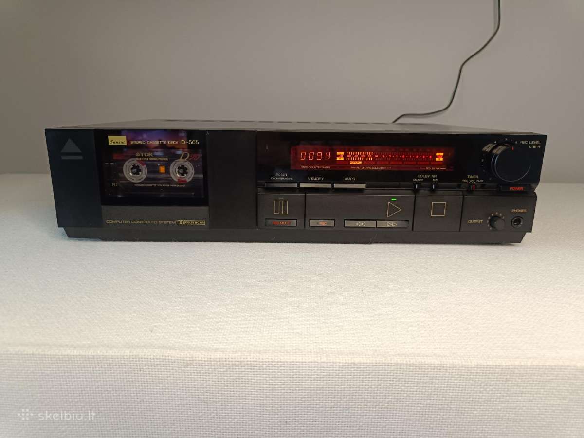 Sansui D-505 – kasetinis - nuotraukos Nr. 15