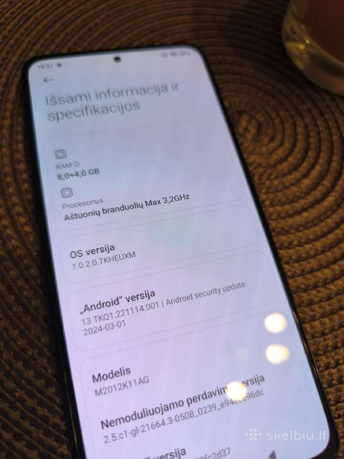 Žaidiminis Poco F3 256gb - nuotraukos Nr. 3