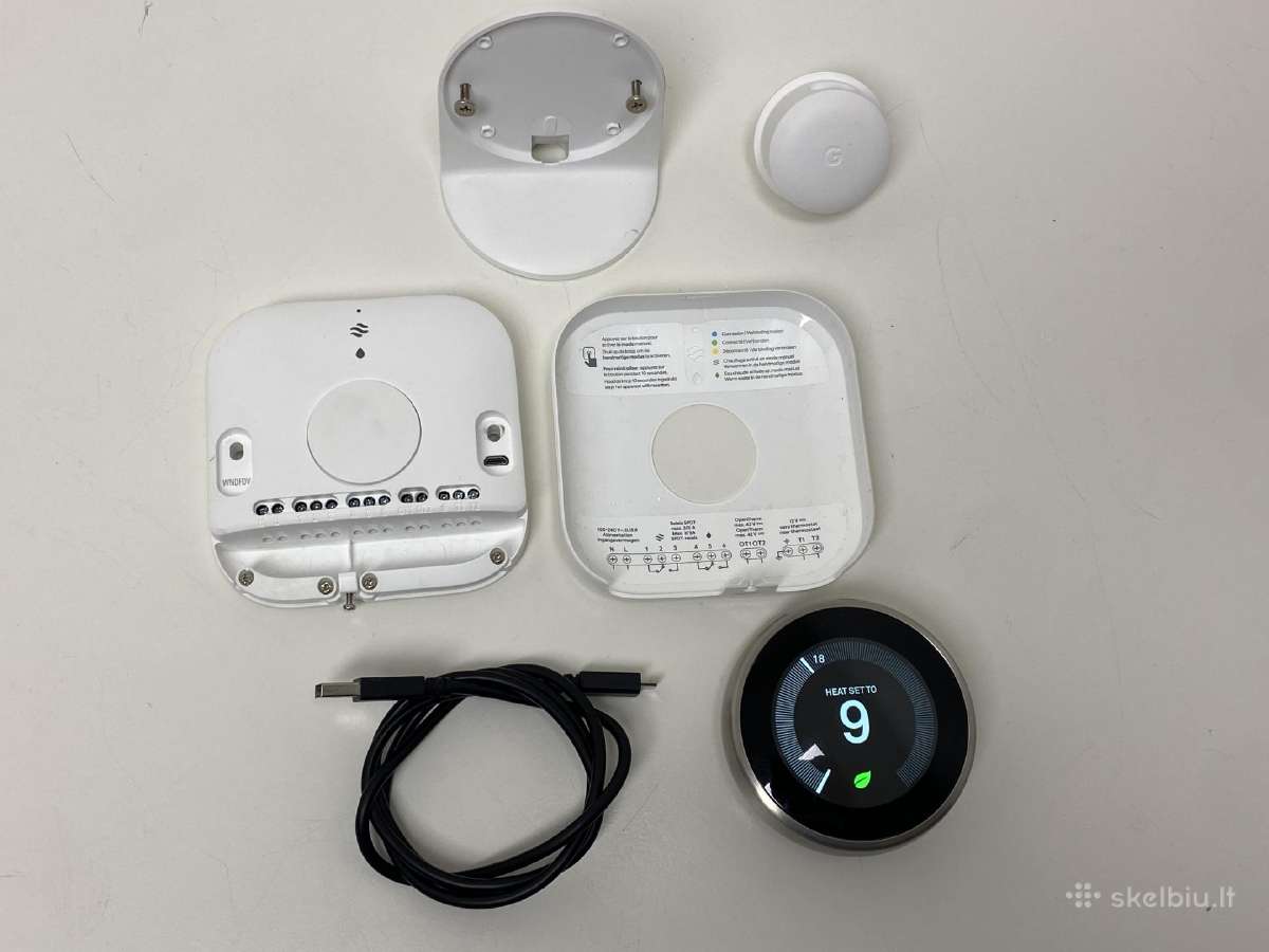 Google Nest Learning Thermostatas 3gen - nuotraukos Nr. 4