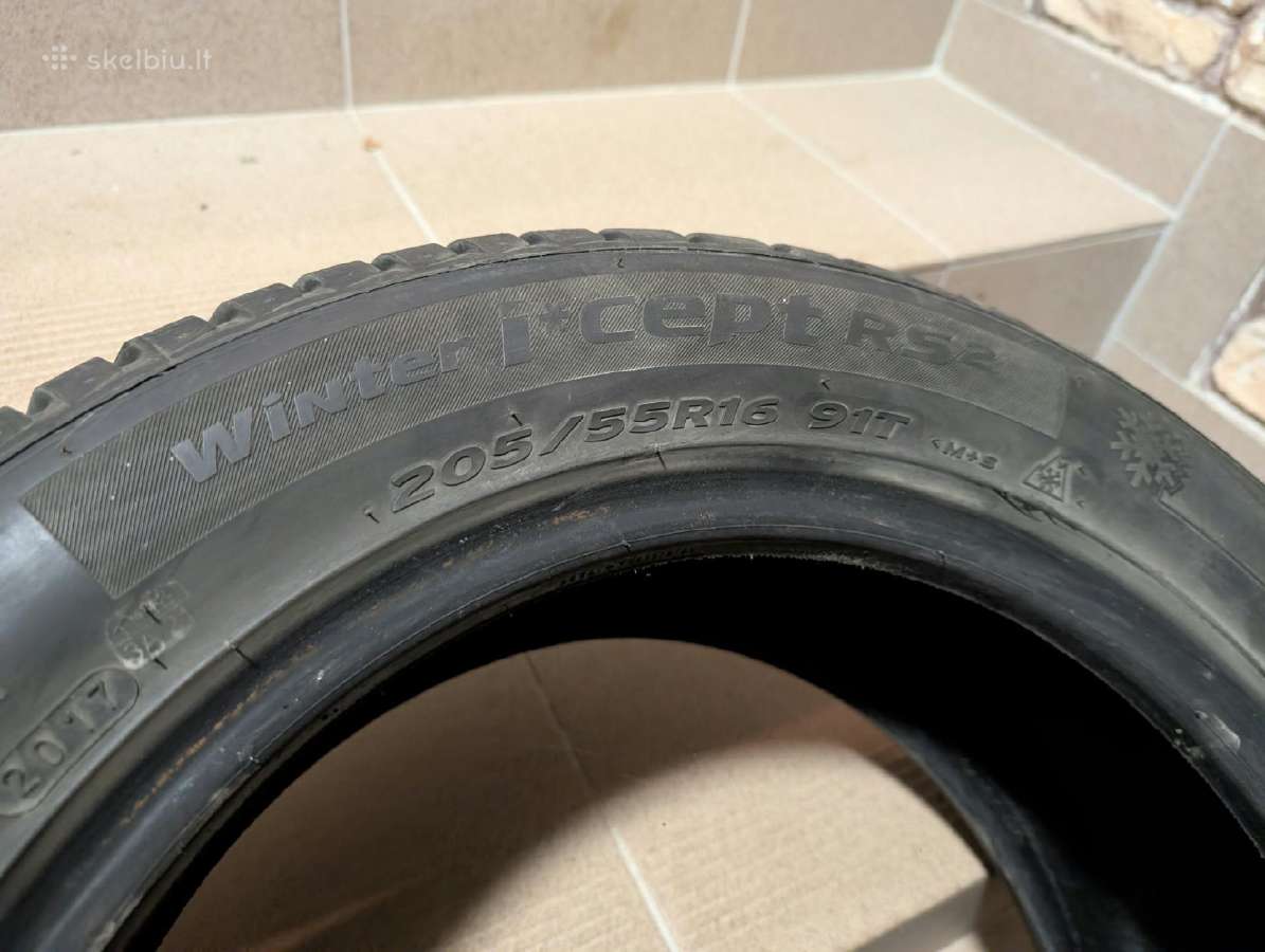 Hankook I*cept Rs2 205/55 R16 nenaudotos padangos - nuotraukos Nr. 2