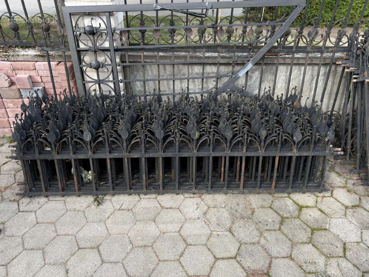 Kalvio rankų darbo metalinė tvora. - nuotraukos Nr. 2