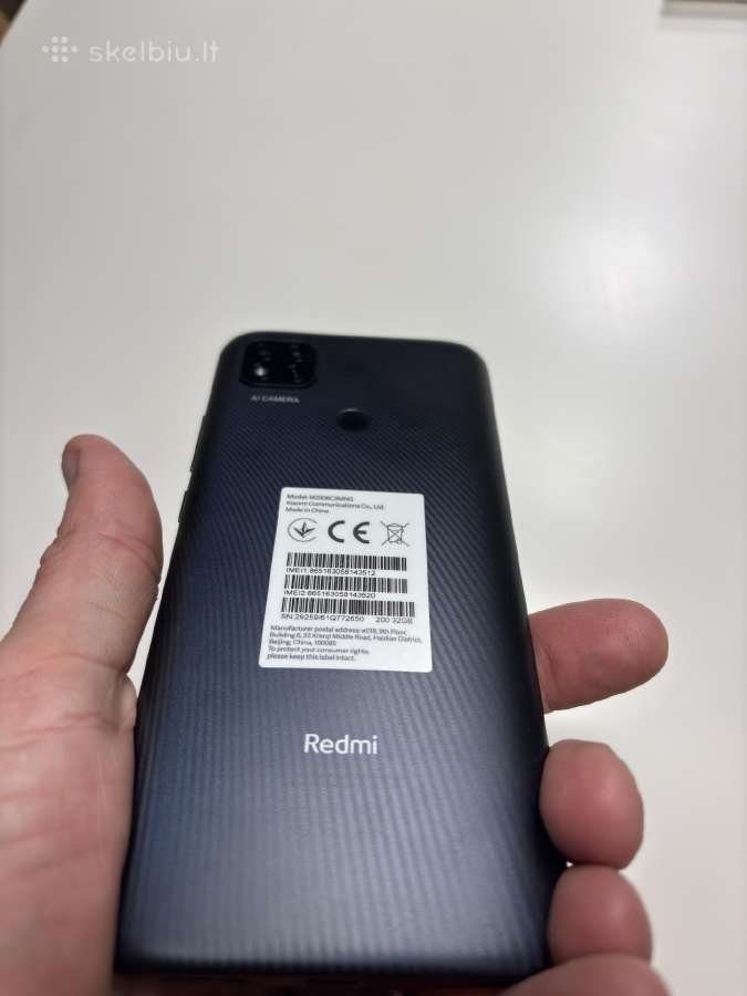Xiaomi Redmi 9c Nfc – puikios būklės, 40 € - nuotraukos Nr. 3