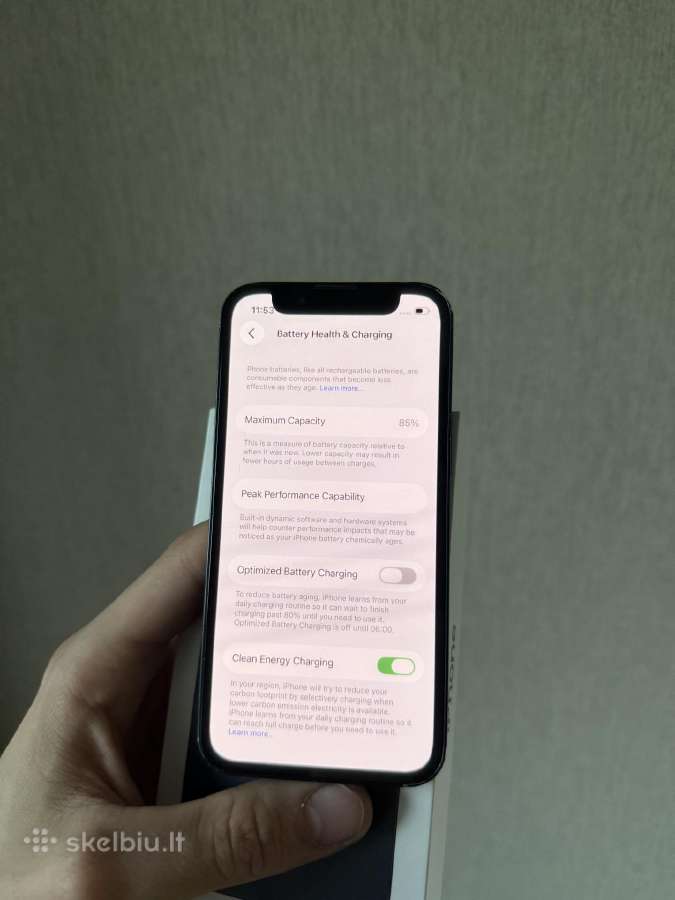 iPhone 13 mini 128gb Black - nuotraukos Nr. 5