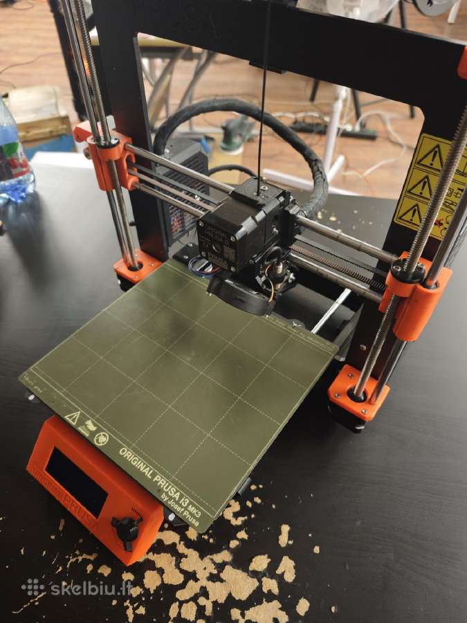 Prusa i3 Mk3s+ 3D spausdintuvas - nuotraukos Nr. 3
