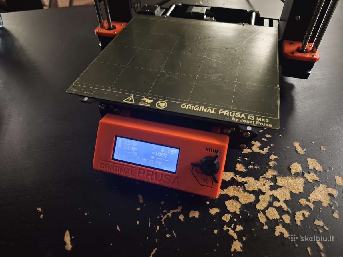Prusa i3 Mk3s+ 3D spausdintuvas - nuotraukos Nr. 10