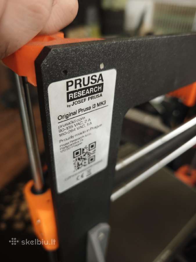 Prusa i3 Mk3s+ 3D spausdintuvas - nuotraukos Nr. 13