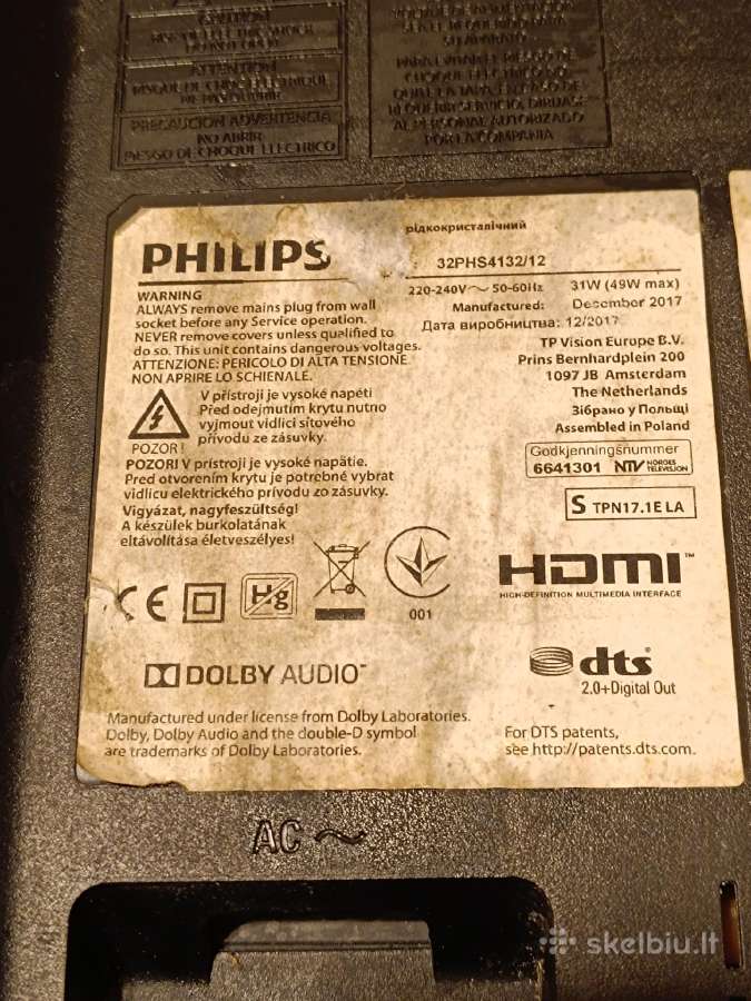 Philips 32phs4132/12 - nuotraukos Nr. 2