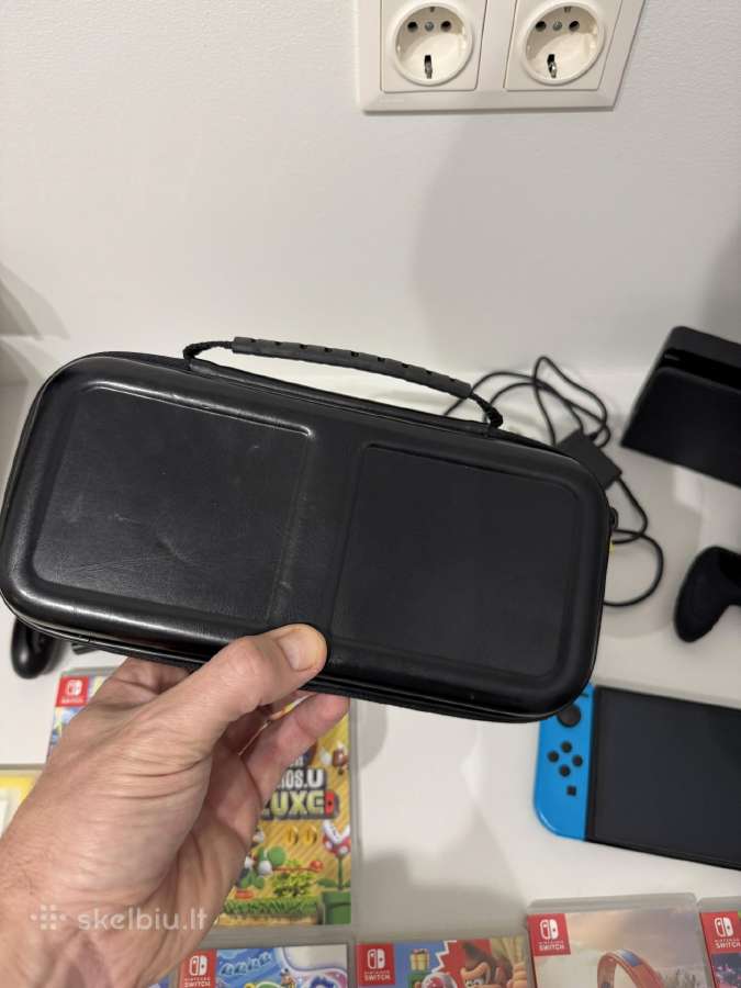 Nintendo Switch V2 komplektas + 8 žaidimai - nuotraukos Nr. 6