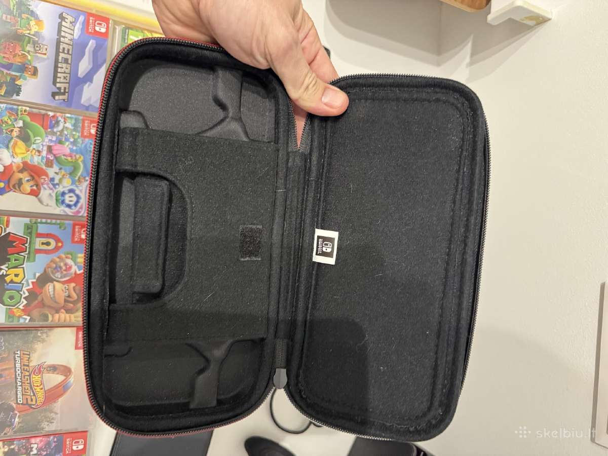 Nintendo Switch V2 komplektas + 8 žaidimai - nuotraukos Nr. 7