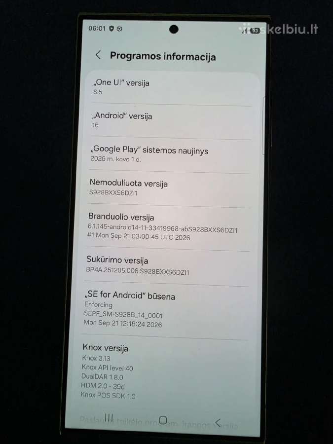Samsung S24 Ultra - nuotraukos Nr. 2
