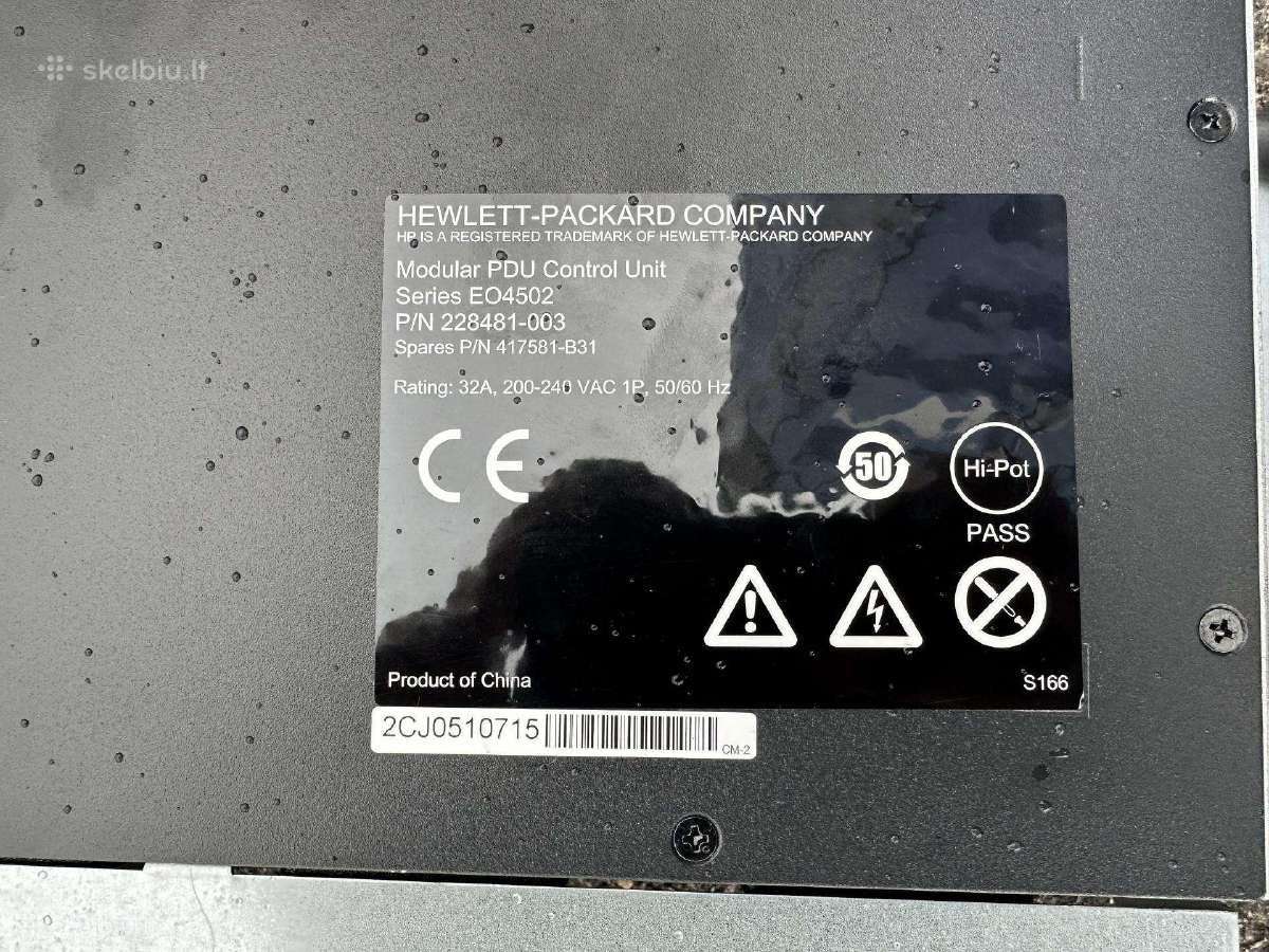 Nepertraukiamo maitinimo šaltinis Ups Hp4500w–5400 - nuotraukos Nr. 9