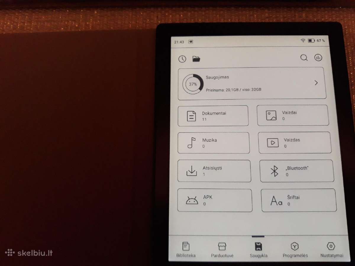 Elektroninė skaityklė Onyx Boox go6 32gb - nuotraukos Nr. 3