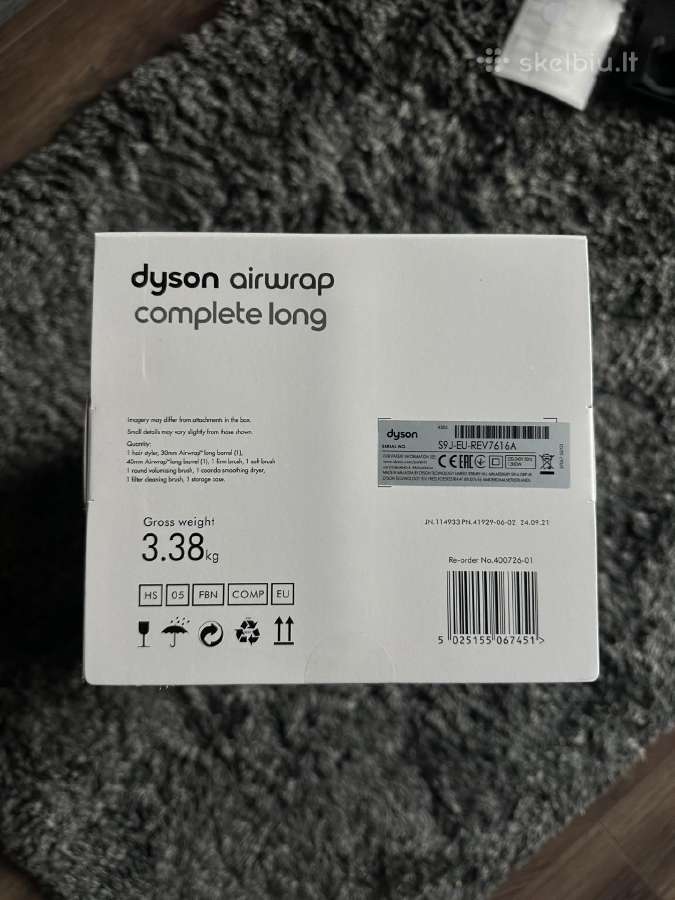 Dyson Airwrap Complete Long Hs05 - nuotraukos Nr. 9
