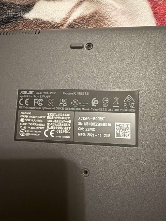 Asus nešiojamas kompiuteris - nuotraukos Nr. 6