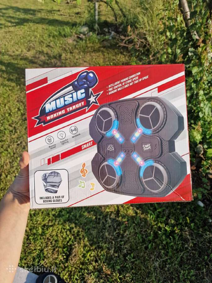 Elektroninė bokso lenta LED ir Bluetooth Boxing - nuotraukos Nr. 3
