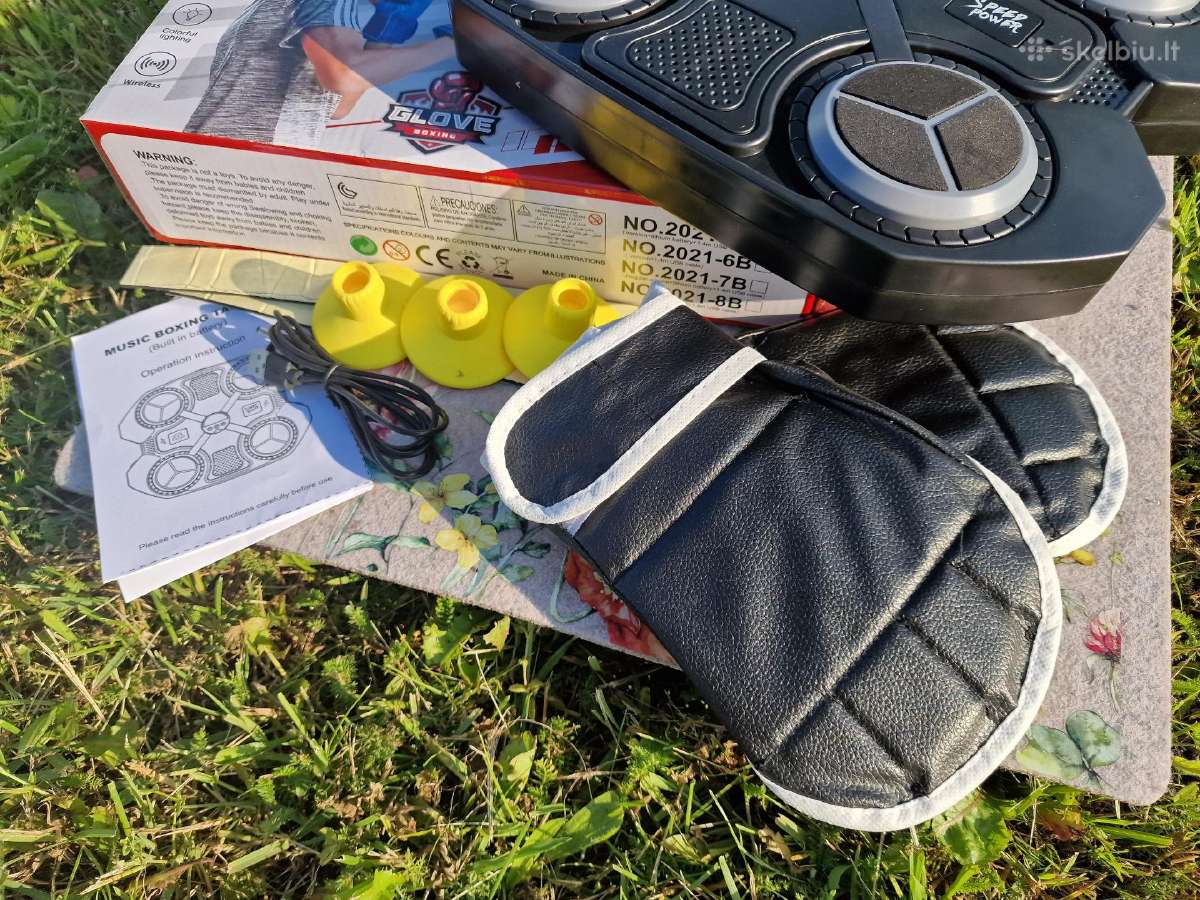Elektroninė bokso lenta LED ir Bluetooth Boxing - nuotraukos Nr. 8