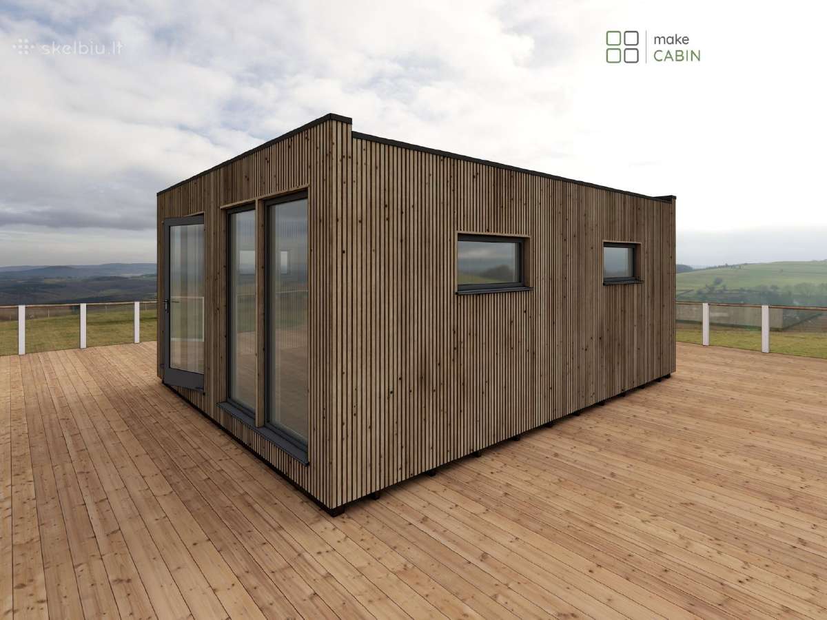 Makecabin 2 modulių namelis - nuotraukos Nr. 2