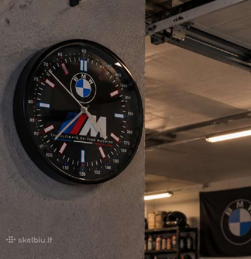 Bmw stiliaus laikrodis - nuotraukos Nr. 2