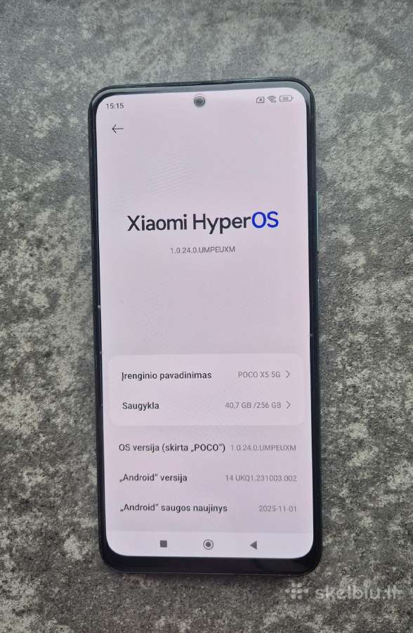 Xiaomi Poco X5 5G - nuotraukos Nr. 5