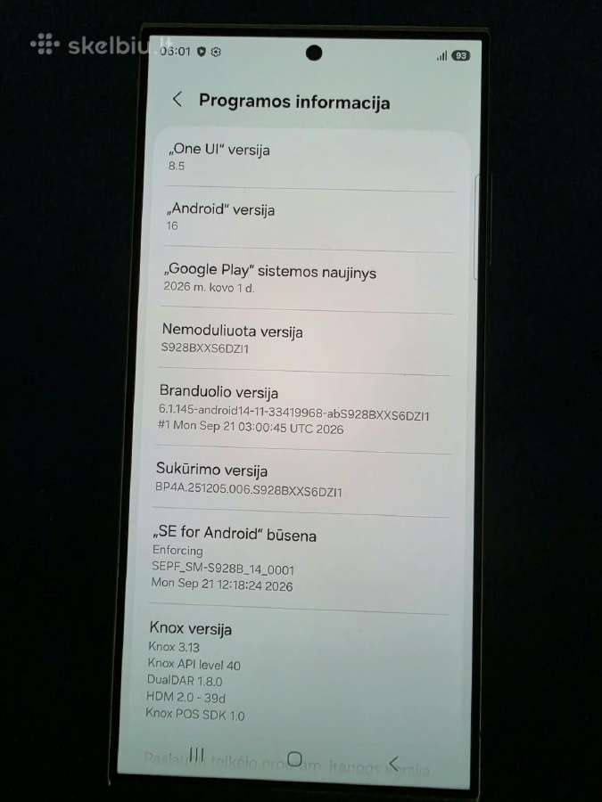 Samsung galaxy S24 ultra - nuotraukos Nr. 4