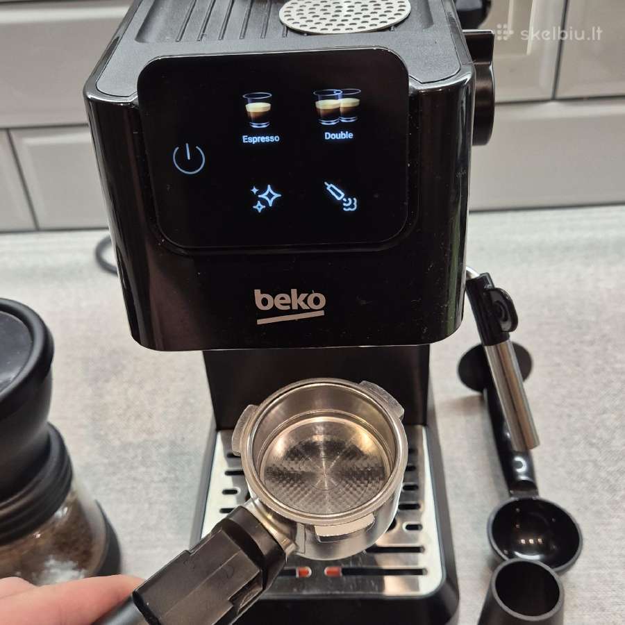 Beko Cep5302b kavos aparatas + kavamale ir priedai - nuotraukos Nr. 7