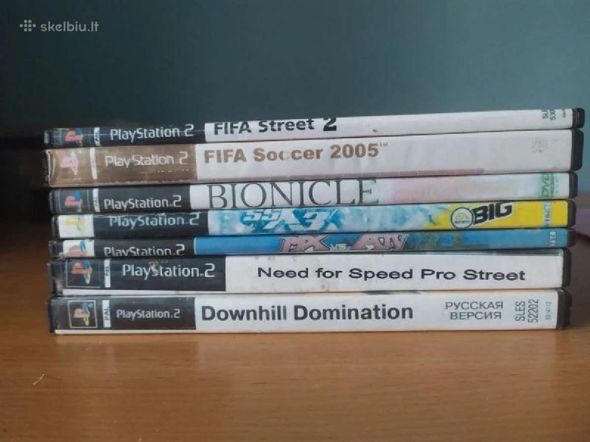 Playstation 2 kompiuteriniai žaidimai - nuotraukos Nr. 2