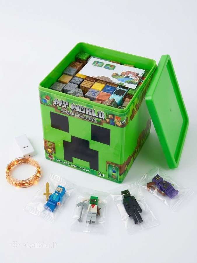 Minecraft magnetinis konstruktorius - nuotraukos Nr. 4