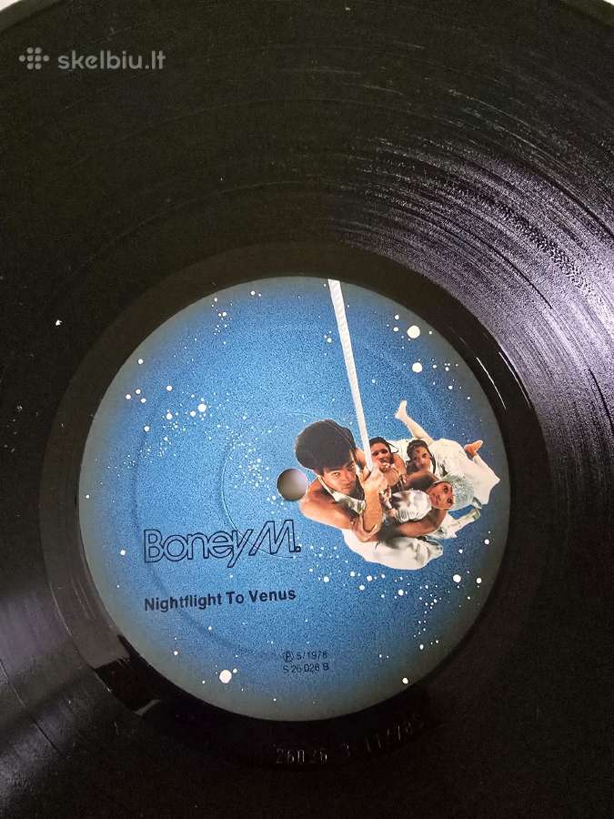 Parduodu vinilinę plokštelę,boney M– Nightfligh - nuotraukos Nr. 3