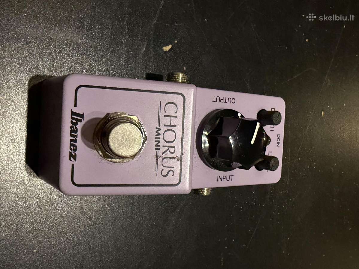 Parduodu „Ibanez Chorus Mini“ pedalą - nuotraukos Nr. 5