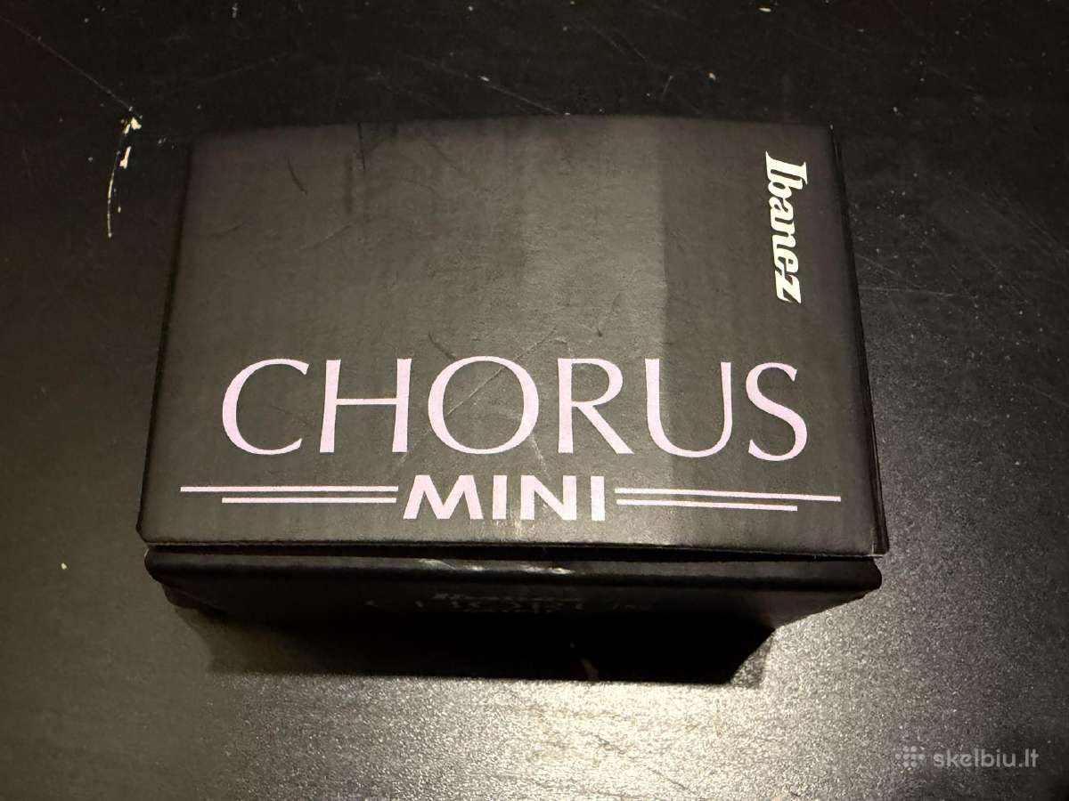 Parduodu „Ibanez Chorus Mini“ pedalą - nuotraukos Nr. 6