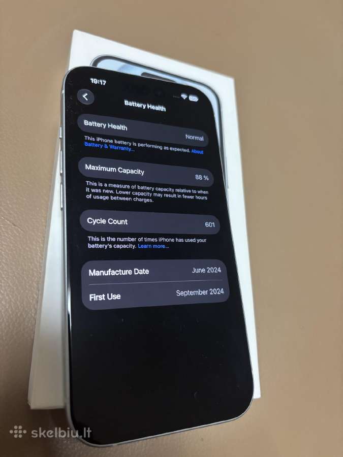 Parduodu iPhone 15 128gb - nuotraukos Nr. 3