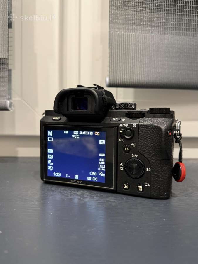 Sony a7ii Body - nuotraukos Nr. 6